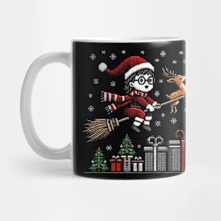 Baby Santa at Christmas vacation Mug